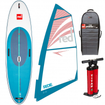 Red Paddle Co WindSURF Inflatable Stand Up Paddle Board with Ride Rig 10ft 7in