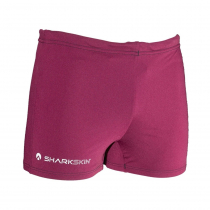 Sharkskin Rapid Dry Mens Swimming Trunks Maroon