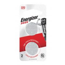 Energizer Ultimate Coin CR2025 Lithium Battery 2-Pack