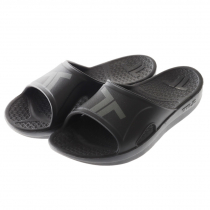Telic Recharge Slide Recovery Jandals Midnight Black