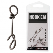 Hook'em Premium Quick Snap Clips