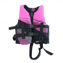 Ultra Eclipse Neoprene PFD Life Vest Junior Pink 4-6