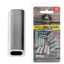 Pakula Aluminium Crimp Sleeves 2.0mm Qty 20