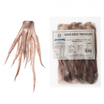 Gigas Squid Tentacles Bag 1kg