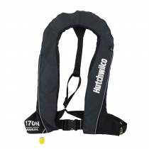 Hutchwilco Classic 170N Manual Inflatable Life Jacket Charcoal
