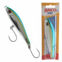 Halco Max 130 - 80g -Size 2 3XX Treble Hooks - White Red Head