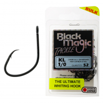 Black Magic KL 1/0 Hook Large Pack Qty 52