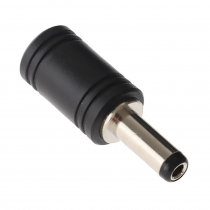 2.5mm DC Plug to 2.1mm DC Socket Power Adaptor