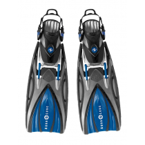 Aqualung Slingshot Adjustable Dive Fins Blue Small