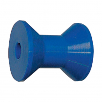 Viking Rollers Hard Blue Polyethylene Bow Roller