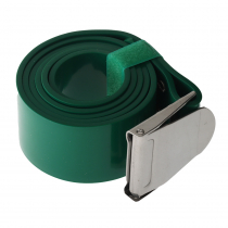 Silicone Dive Weight Belt with Stainless Steel Buckle 1.4m Dark Green