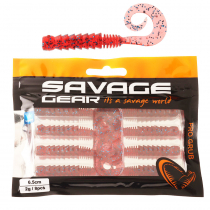 Savage Gear Pro Grub Soft Bait 6.5cm Junebug Pumpkin Qty 8