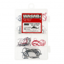 Wasabi Tackle 71 Piece Junior Hook and Swivel Selection
