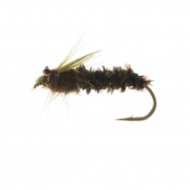 Black Magic Olive Dragonfly Nymph Trout Fly B08 Qty 1