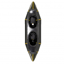 Speedy Flat Water 2-Person Packraft 395cm Black