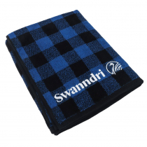 Swanndri Beach Towel V2 Blue/Black Check