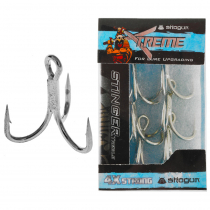 Shogun Xtreme Stinger Treble Hooks 2/0 Qty 4