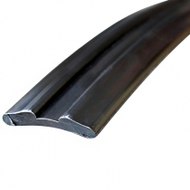 Trailparts Skid Strip Grooved Profile 50mm Wide Black - Per Metre