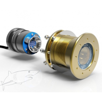Bluefin LED Mako M12 IFM Thru-Hull Underwater Light 70W