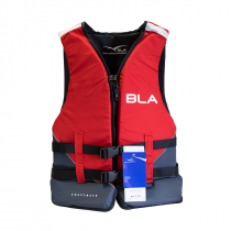 BLA Coastmate Level 50 PFD Life Vest Red Ash Adult XL
