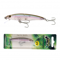 Strike Pro Flash Minnow Lure 7cm 7g UV Ghost 