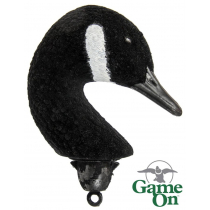 Game On Canada Goose Decoy Flocked Replacement Head Resting
