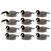 Game On Canada Goose 32in Shell Flocked Head 6 Feeding 6 Resting with Stakes