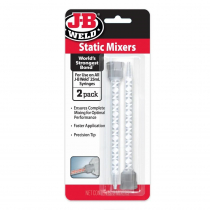 J-B Weld Static Mixers for 25ml Syringe 2-Pack