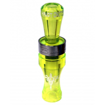 Buck Gardner Kryptonite Single Reed Acrylic Duck Call Fluro Green