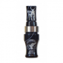 Buck Gardner Acrylic Canada Goose Call Grey Ghost Black Pearl/Smoke