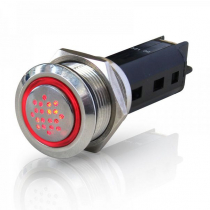 Hella Marine Stainless Steel Buzzers with LED Ring