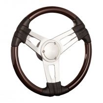 BLA Gussi Italia Steering Wheel Model 10 Three Spoke Aluminium