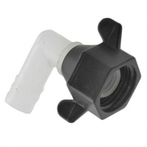 Seaflo 51F03 HSE Barb Elbow Fitting Pump Connector 1/2in -14 FNPT x 1/2in