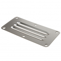 Stainless Steel Louvre Vent - 3 Louvres