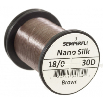 Semperfli Nano Silk 30D 18/0 Brown
