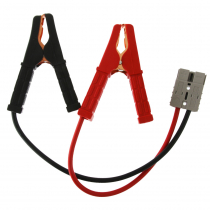 50A Anderson Plug to Insulated Battery Clamps