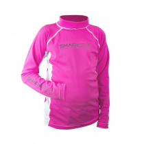 Sharkskin Rapid Dry Junior Long Sleeve Rash Top Pink
