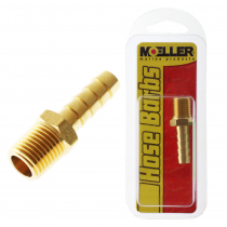 Moeller Barbed Hose Tail to NPT Male