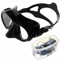 Cressi Nano Spearfishing Dive Mask Black