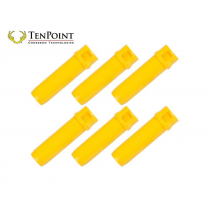 TenPoint Replacement Alpha-Brite Pro Elite Nock Receiver Yellow Qty 6