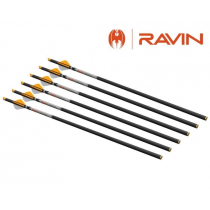 Ravin R500 .001 Carbon Fibre Arrows 400gr Qty 6