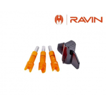 Ravin Illuminated Nocks Orange Qty 3