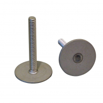 Weld Mount Stainless Steel Stud 1/4-20 Thread