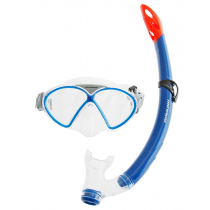 Mirage Comet Junior Dive Mask and Snorkel Set Blue