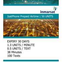 Inmarsat IsatPhone Prepaid Airtime 50 Units