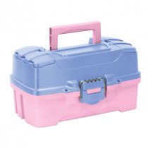 Plano Two Tray Tackle Box Periwinkle Pink