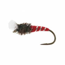 Fishfighter Midge Pupae Red Unweighted Nymph Size 14