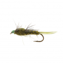 Fishfighter Olive T.S. Stonefly Weighted Nymph Size 12