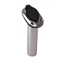 Stainless Steel Rod Holder with PVC Cap 30-Degrees