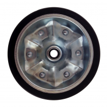 AL-KO Replacement W200S Rubber Tyre for Jockey Wheel Steel Rim
